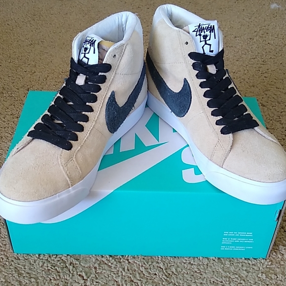 NIKE x STÜSSY SUEDE SKATEBOARD SHOES